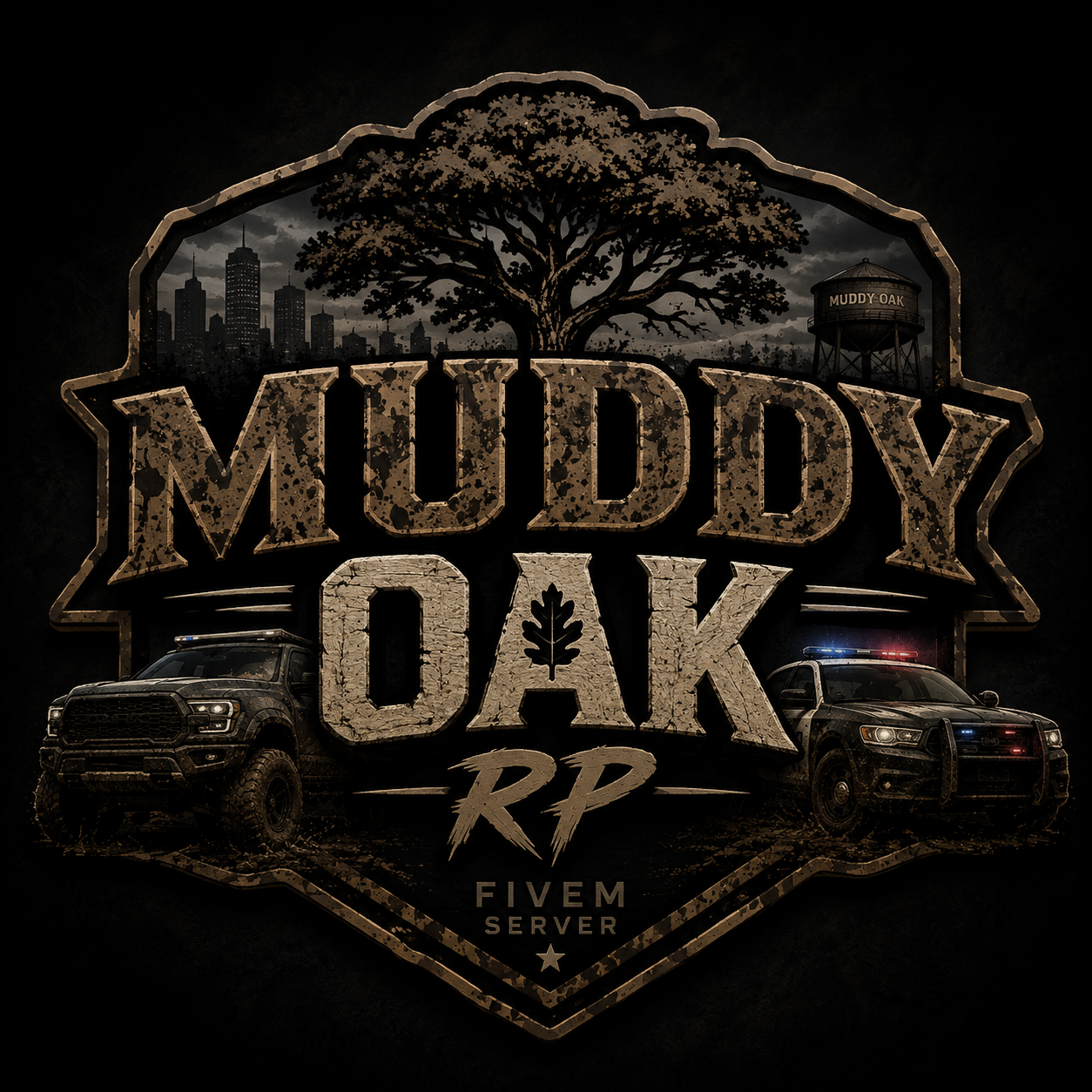 Muddy Oak RP logo